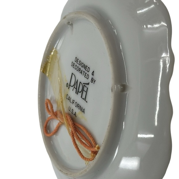 Vintage Papel California Miniature‎ Hanging Plate - 4x4 USA Made - Picture 3 of 3